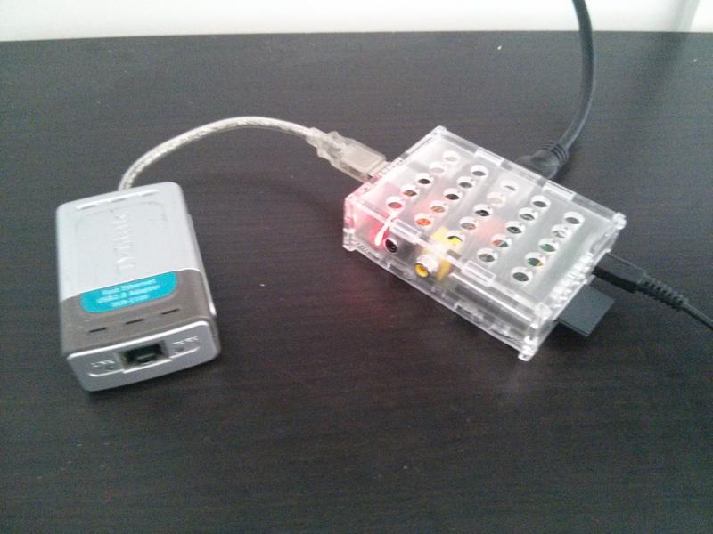 D-link dub e100 OpenWRT na Raspberry Pi