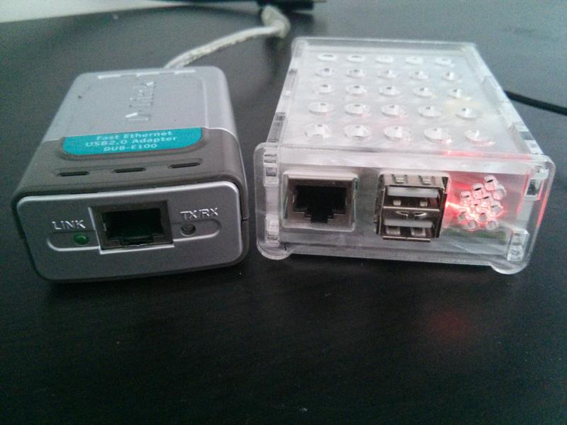 D-link dub e100 OpenWRT na Raspberry Pi