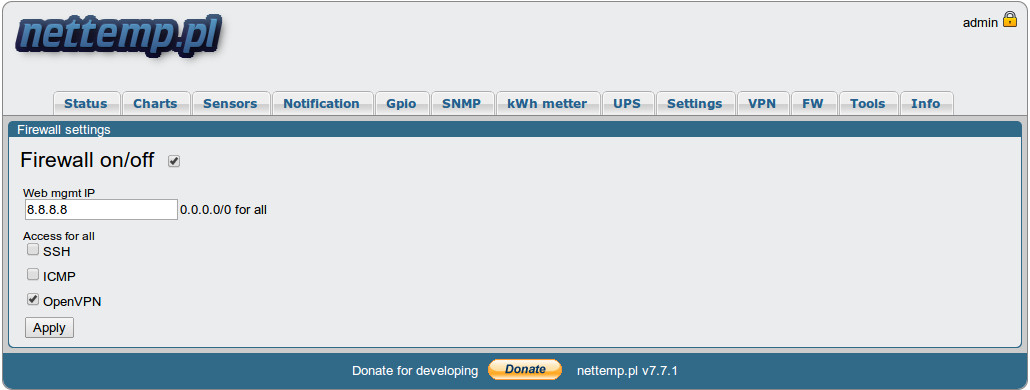 nettemp_firewall