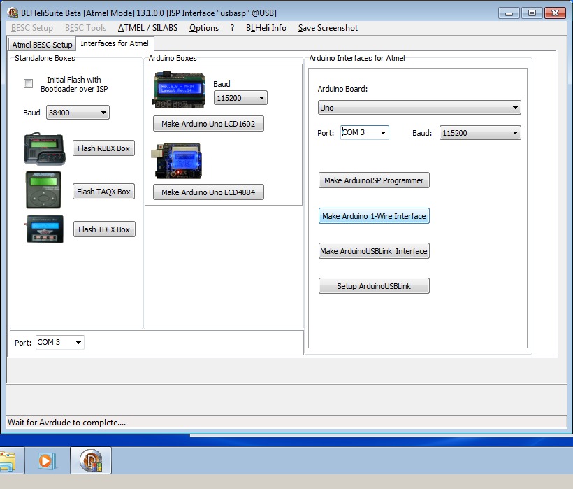 10_techfreak_blheli_13_DYS_SN20A_SN16A_USBASP_1wire_flash