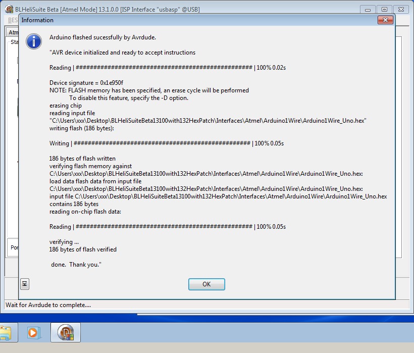 12_techfreak_blheli_13_DYS_SN20A_SN16A_USBASP_1wire_flash