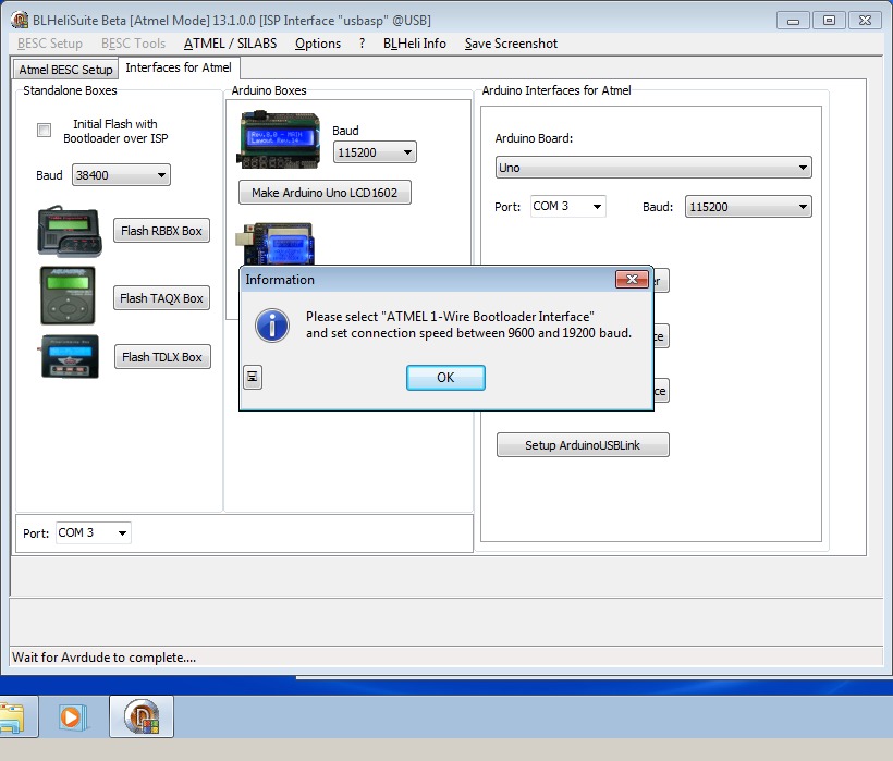 13_techfreak_blheli_13_DYS_SN20A_SN16A_USBASP_1wire_flash
