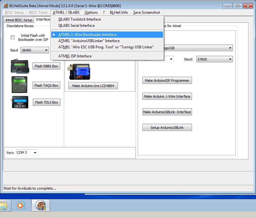 14_techfreak_blheli_13_DYS_SN20A_SN16A_USBASP_1wire_flash