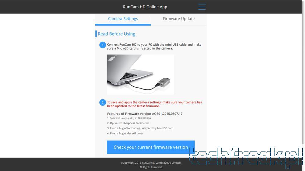 techfreak_runcam_hd_review_recenzja_kamera_fpv_firmware_configurator_1_1