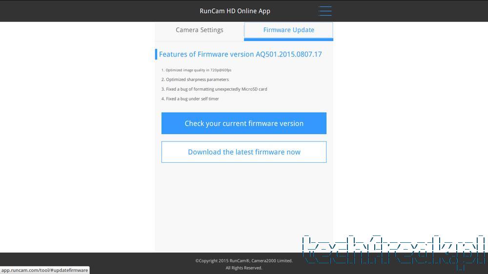 techfreak_runcam_hd_review_recenzja_kamera_fpv_firmware_configurator_2_1